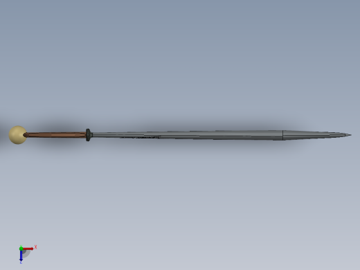 剑、宝剑(196)俯视缩略图