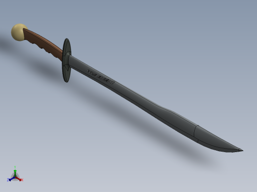 剑、宝剑(196)正等轴测缩略图