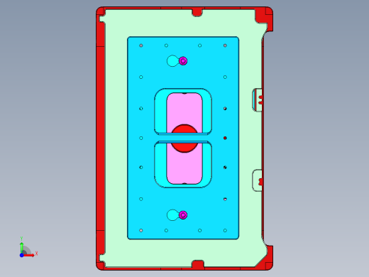 N500-T0P笔记本CNC工装夹具三维模型-CNC7前视缩略图