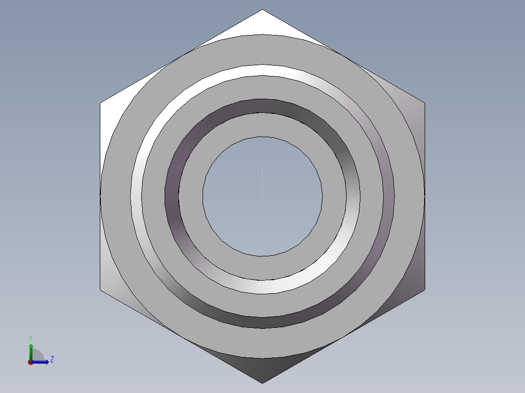 英制锥管螺纹直接头、1DT-22-08SP左视图