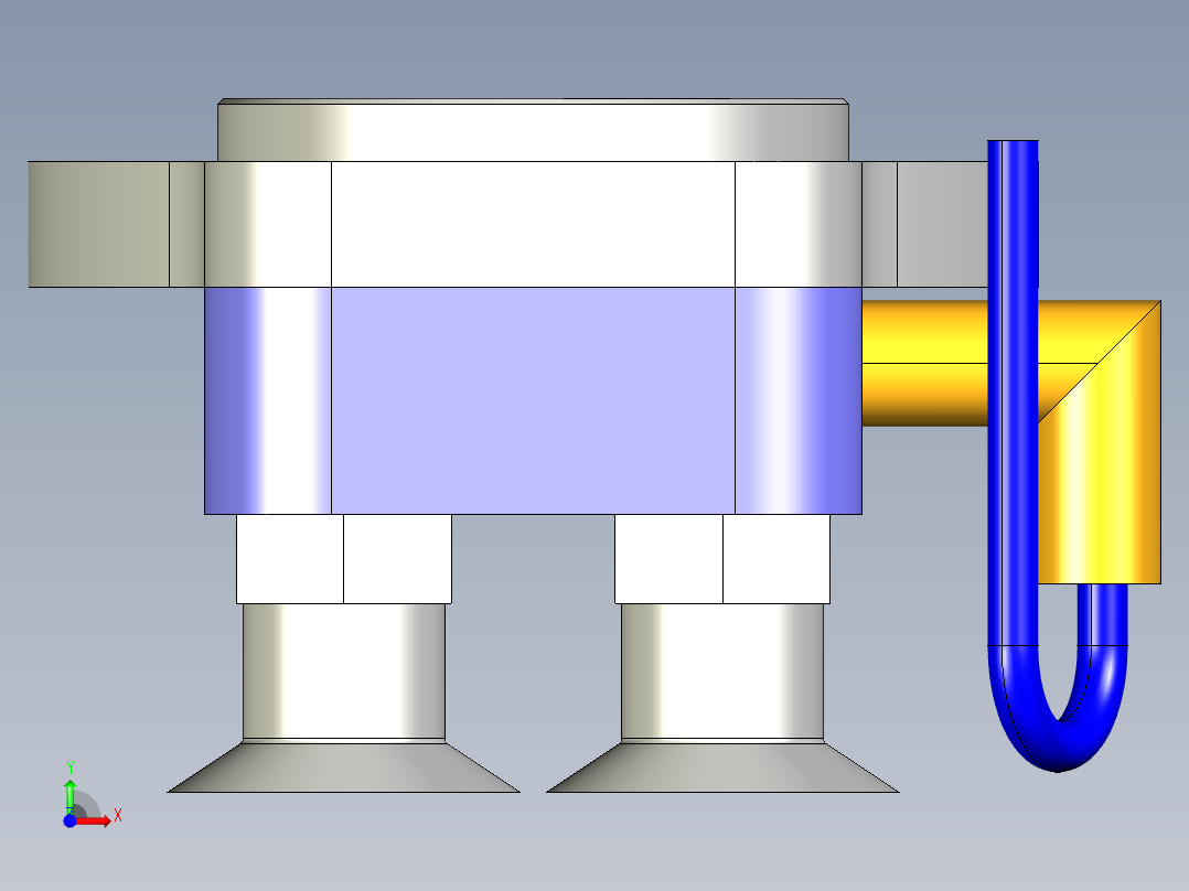 B3003540-真空吸盘前视图