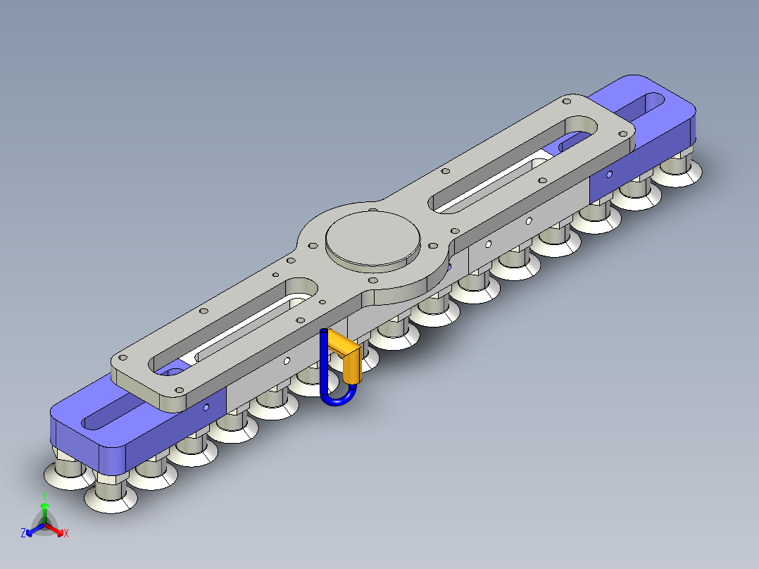 B3003540-真空吸盘正等轴测图
