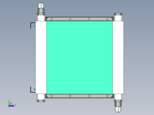 B3004135-油冷却器左视缩略图