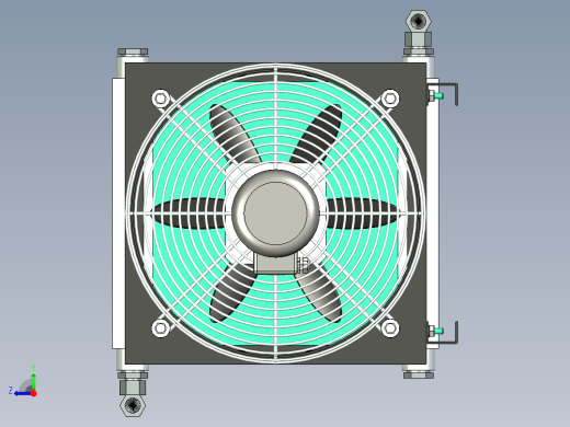 B3004135-油冷却器右视缩略图