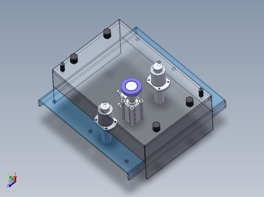 倍速链顶升机构