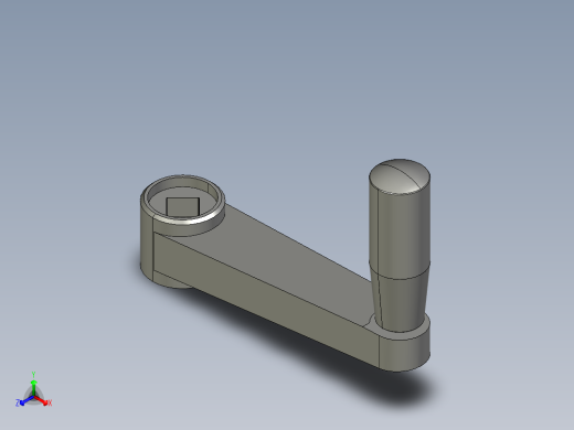 MISUMI手揺把手MBCH14正等轴测缩略图