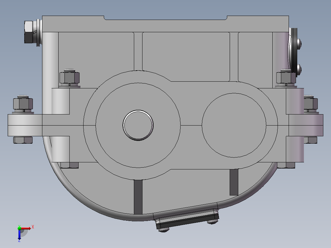23.2.28减速机俯视图