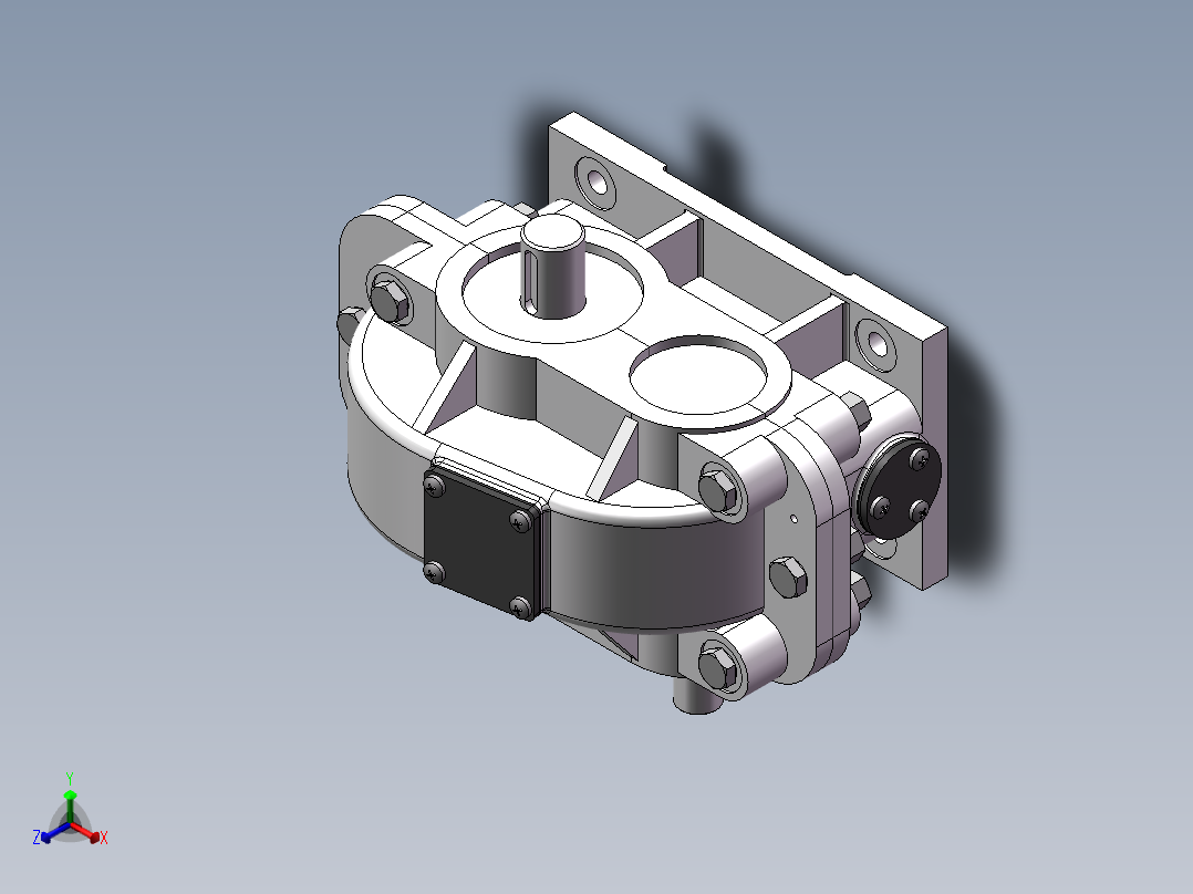 23.2.28减速机正等轴测图