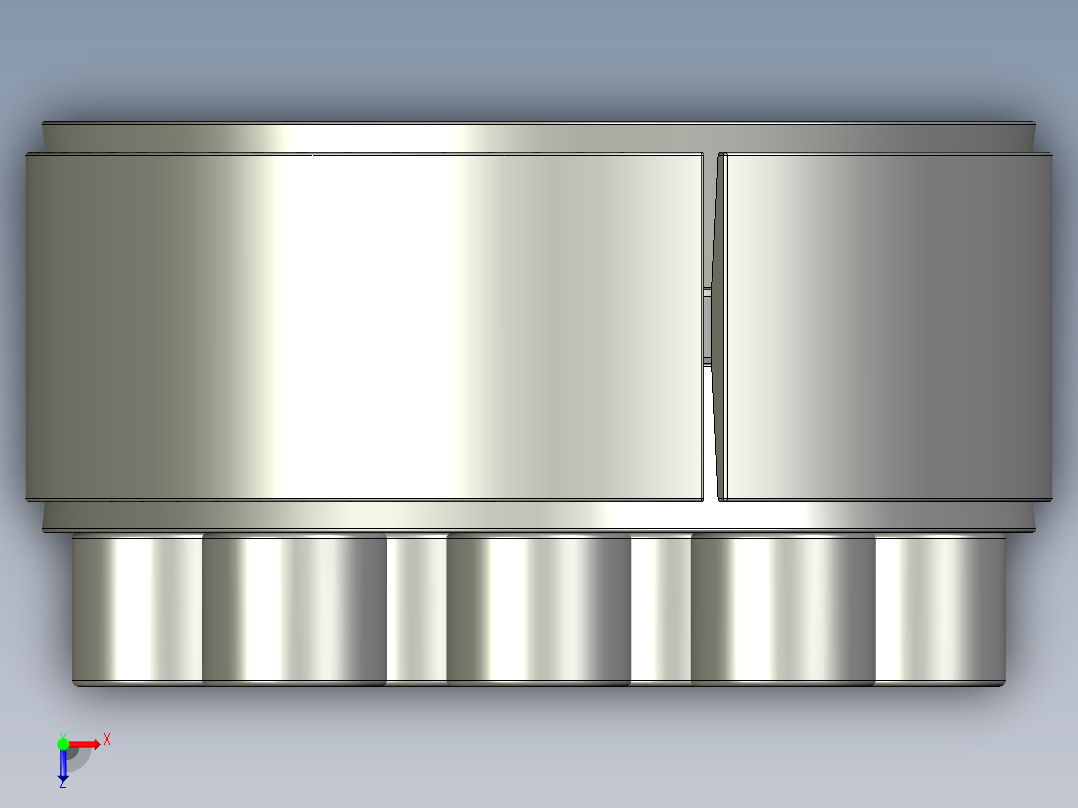 ZA胀套24x47-1俯视图