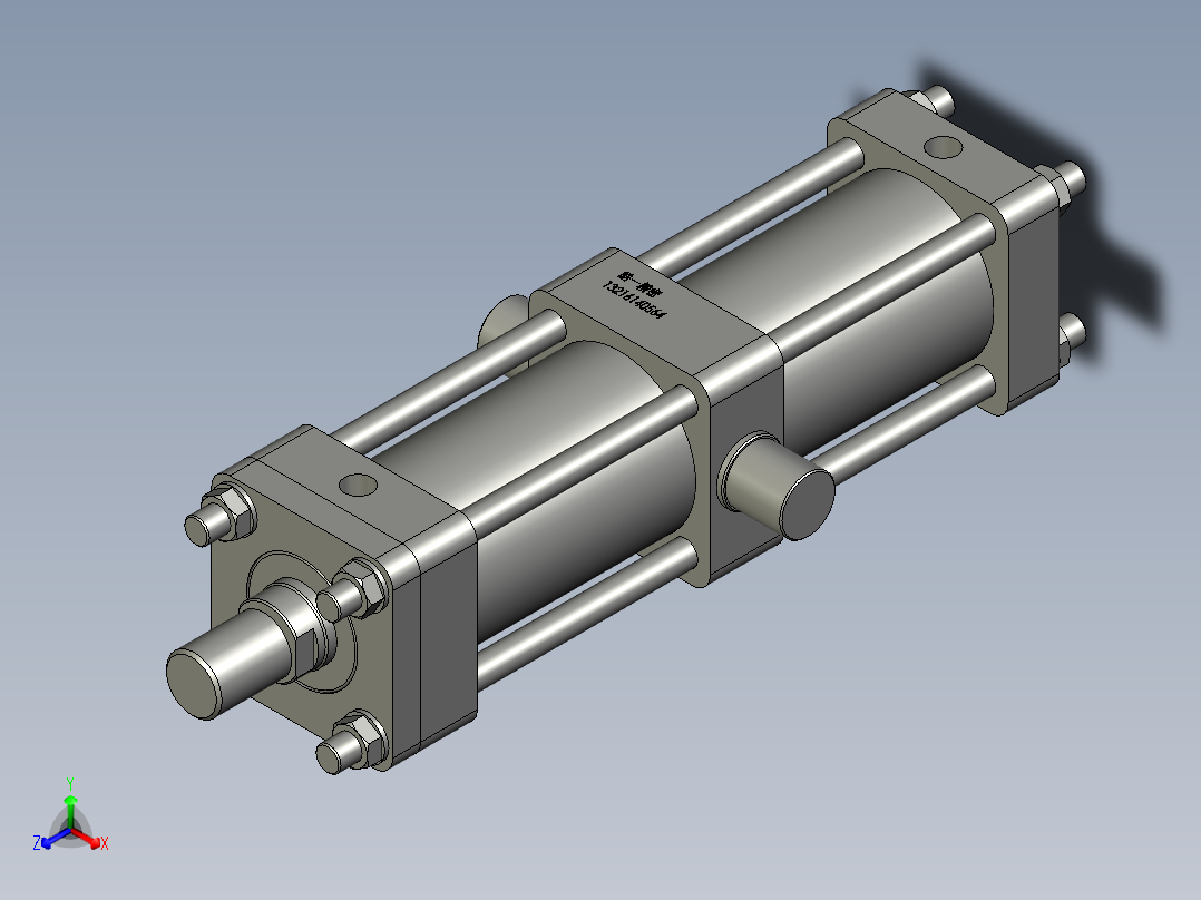 HOB-TC中间摆动型中高压油缸HOB-100300-TC