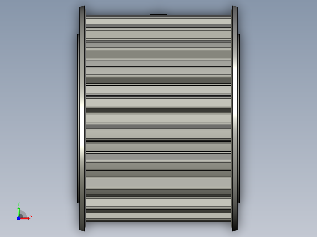 同步带轮_TTPA20T10400-A-C16_MISUMI前视图