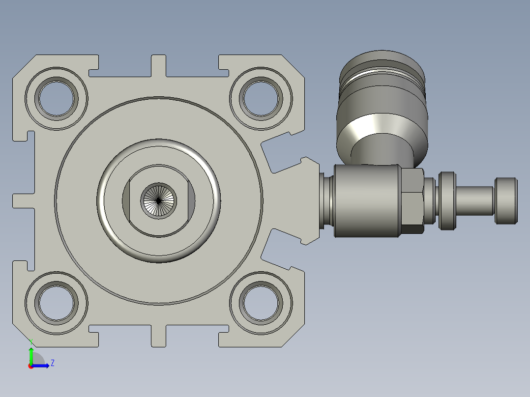 P127-SDA25x10左视图