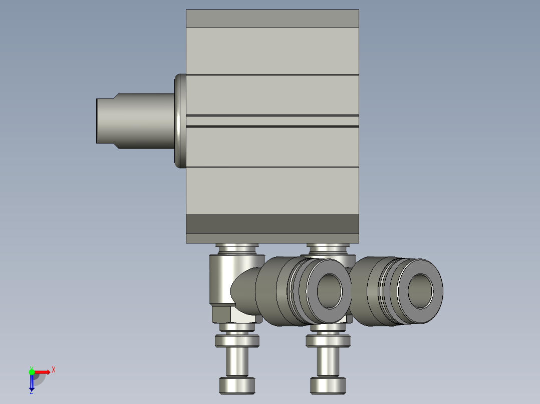 P127-SDA25x10俯视图