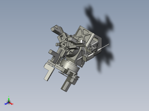 旋转手抓正等轴测缩略图