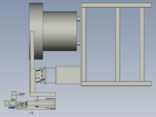 推力斜坡上料总成左视缩略图