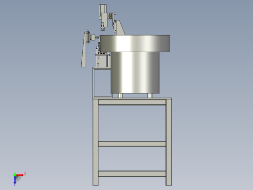 推力斜坡上料总成俯视缩略图