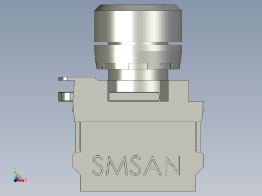 按钮QG115-A2-10K_K前视缩略图