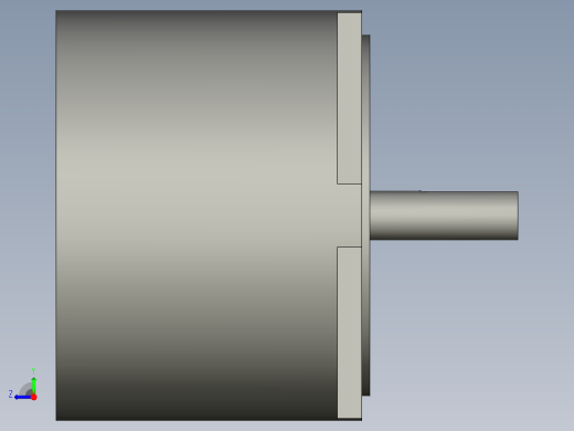 机械臂第二节步进电机FL86BYG62右视缩略图