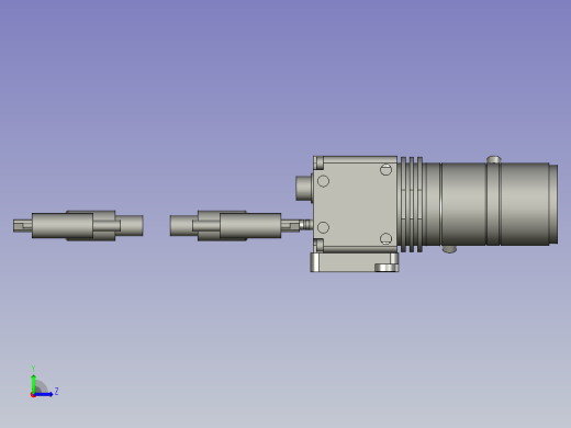 端面外观相机+镜头-焦距80mm左视缩略图
