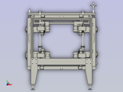 工字封箱机的电动总成前视缩略图