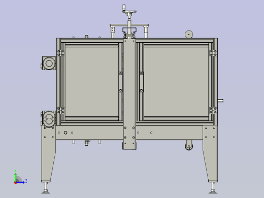 工字封箱机的电动总成左视缩略图