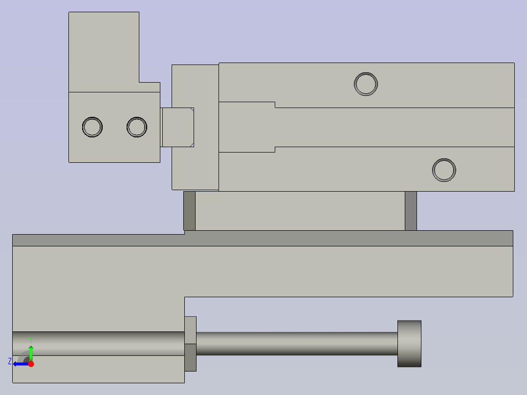 止动夹爪部份装配1220右视图