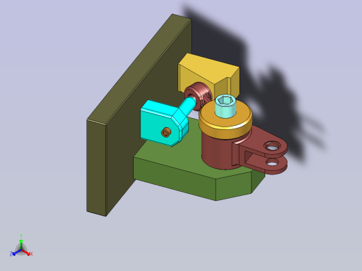 可调节的摇臂发动机