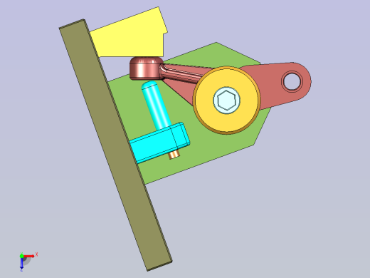 可调节的摇臂发动机俯视缩略图