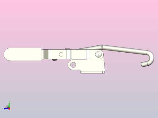 水平拉紧系列门闩式快速夹钳[QC-40371]右视缩略图