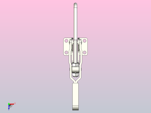 水平拉紧系列门闩式快速夹钳[QC-40371]俯视缩略图