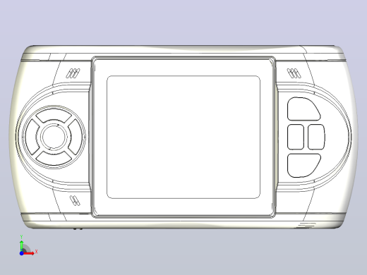 mp4播放器模型前视缩略图