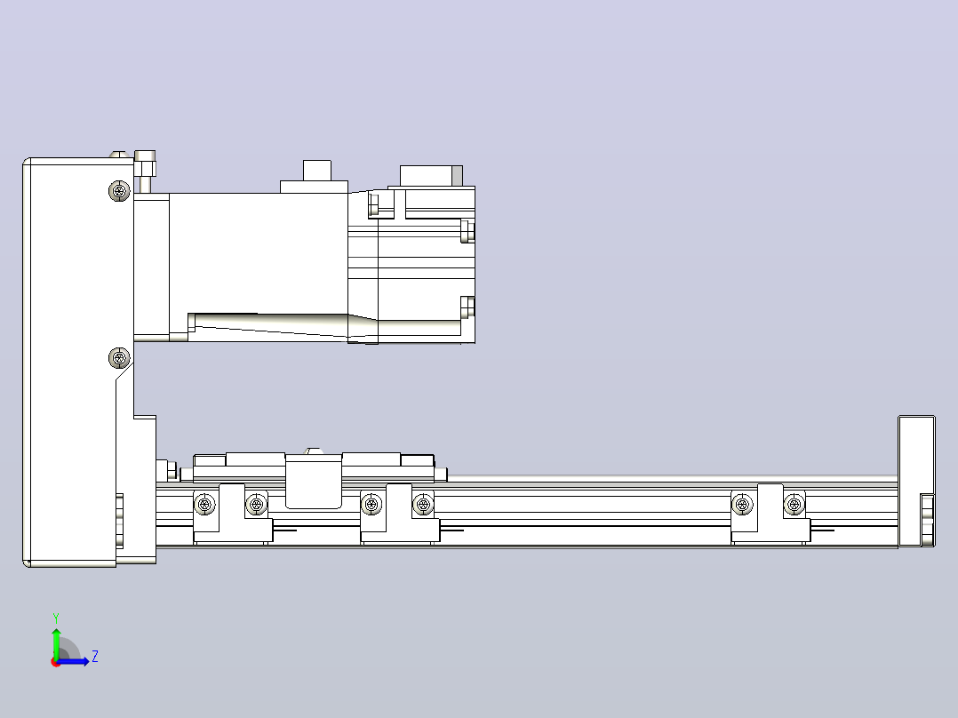 钢基模组TPA-KSR-5002C-200A1-MU-H1S2左视图