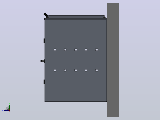 垃圾箱 垃圾处理设备decorative-frame-for-trash-can-1.snapshot-模型格式为 sw stp右视缩略图