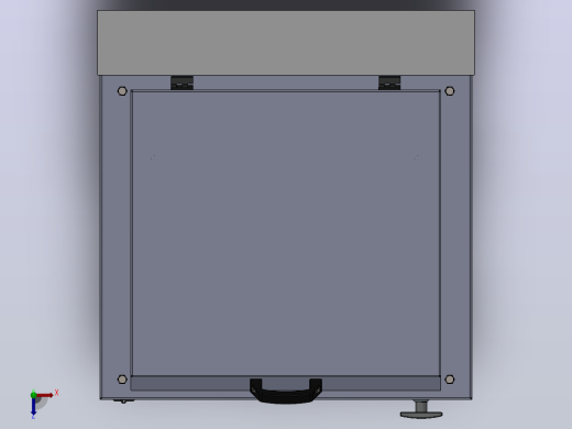 垃圾箱 垃圾处理设备decorative-frame-for-trash-can-1.snapshot-模型格式为 sw stp俯视缩略图