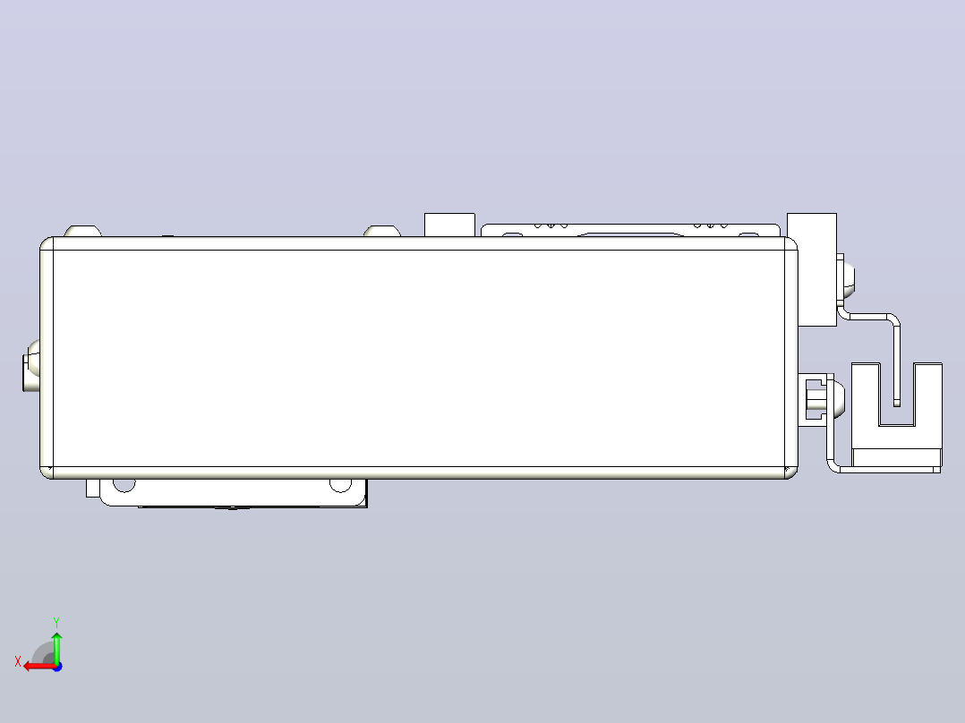 钢基模组TPA-KNR-5002C-150A1-MR-H1S2后视图