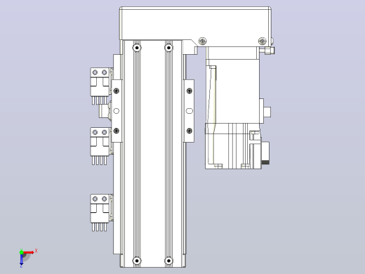 钢基模组TPA-KNR-5002C-150A1-MR-H1S2俯视缩略图