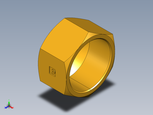 螺母61C 12主视缩略图