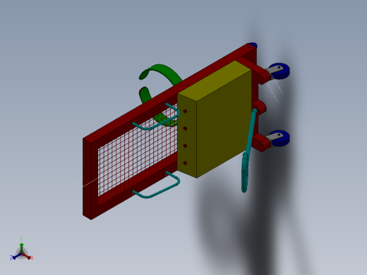 叉车正等轴测缩略图