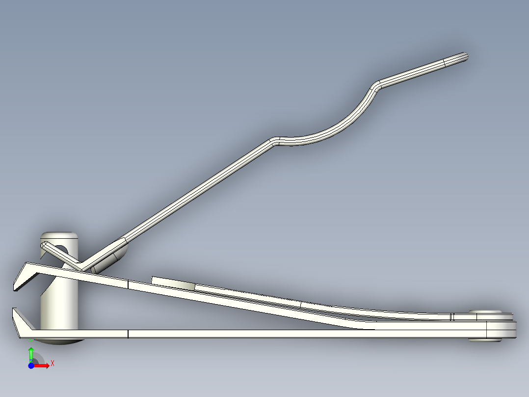 指甲剪(完成)前视图