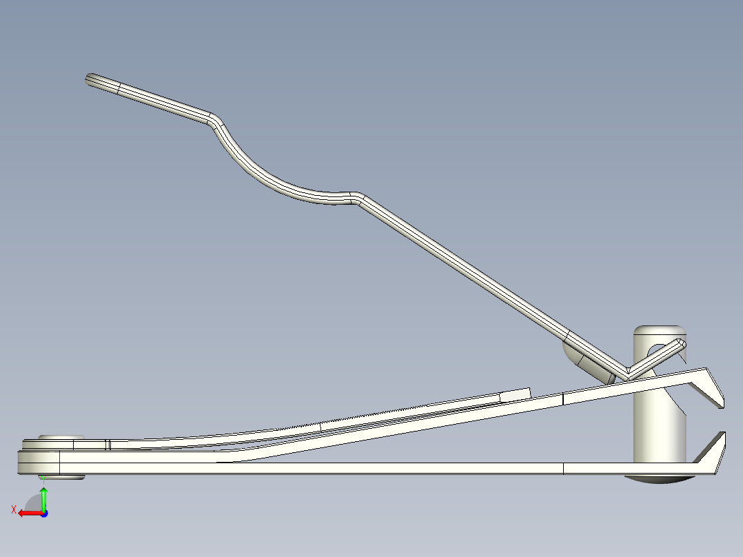 指甲剪(完成)后视图