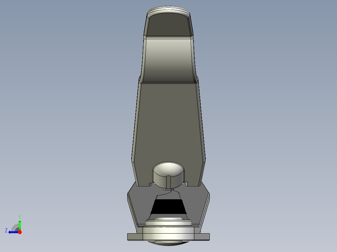 指甲剪(完成)右视图