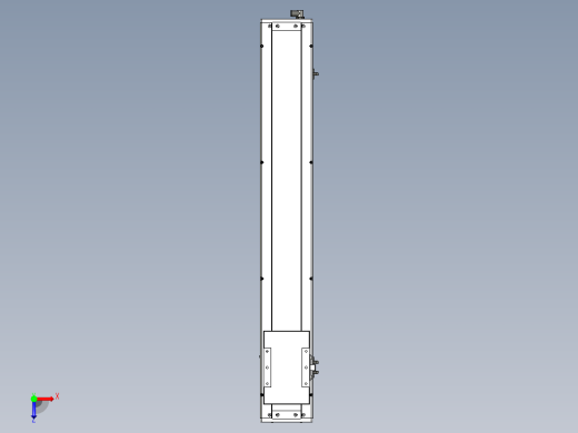 Toyo东佑达直线模组-ECH14-750-BM-200W+煞車俯视缩略图