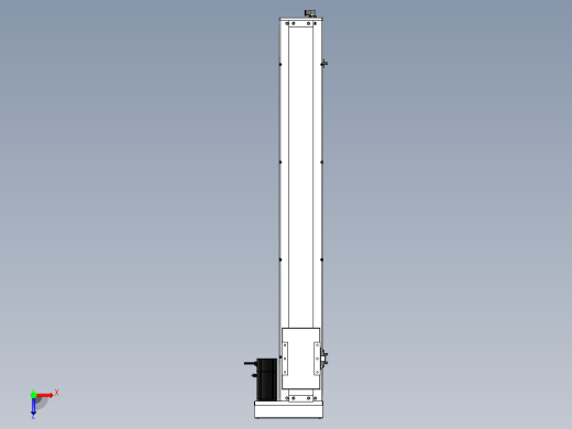 Toyo东佑达直线模组-ECH14-900-BR-200W+煞車俯视缩略图