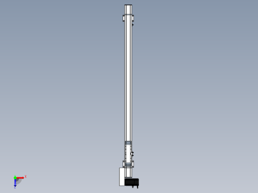 Toyo东佑达直线模组-M65-S-1100-L-M40-C4俯视缩略图
