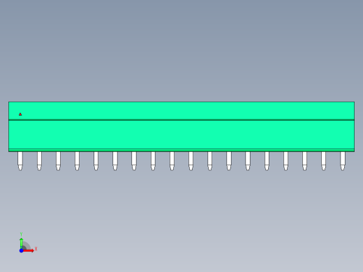 DEGSON 15EDG 系列 3.5mm 插拔式接线端子 FullPack-15EDGVC-3.5-18P-14-00AH前视缩略图