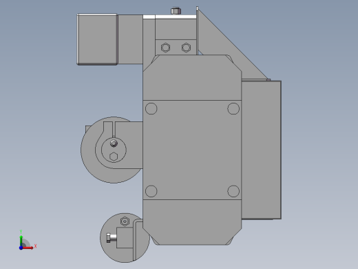 缤彩儿焊枪清枪剪丝系统前视缩略图