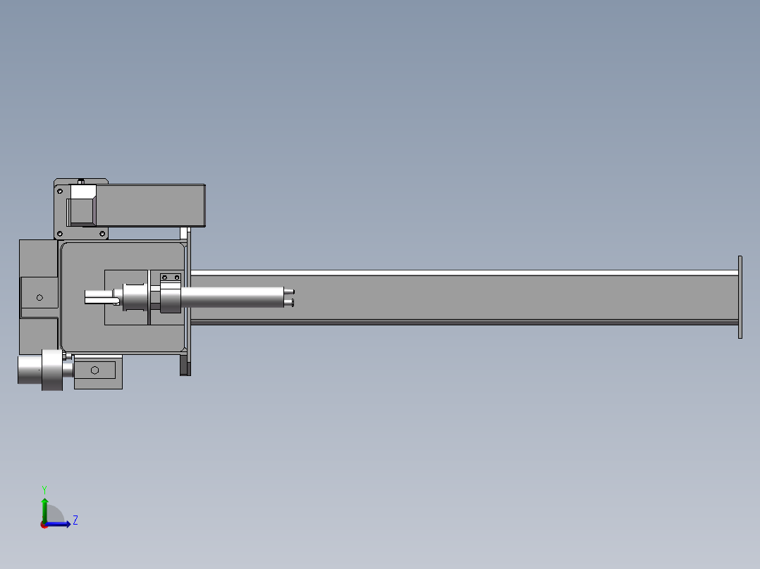 缤彩儿焊枪清枪剪丝系统左视图
