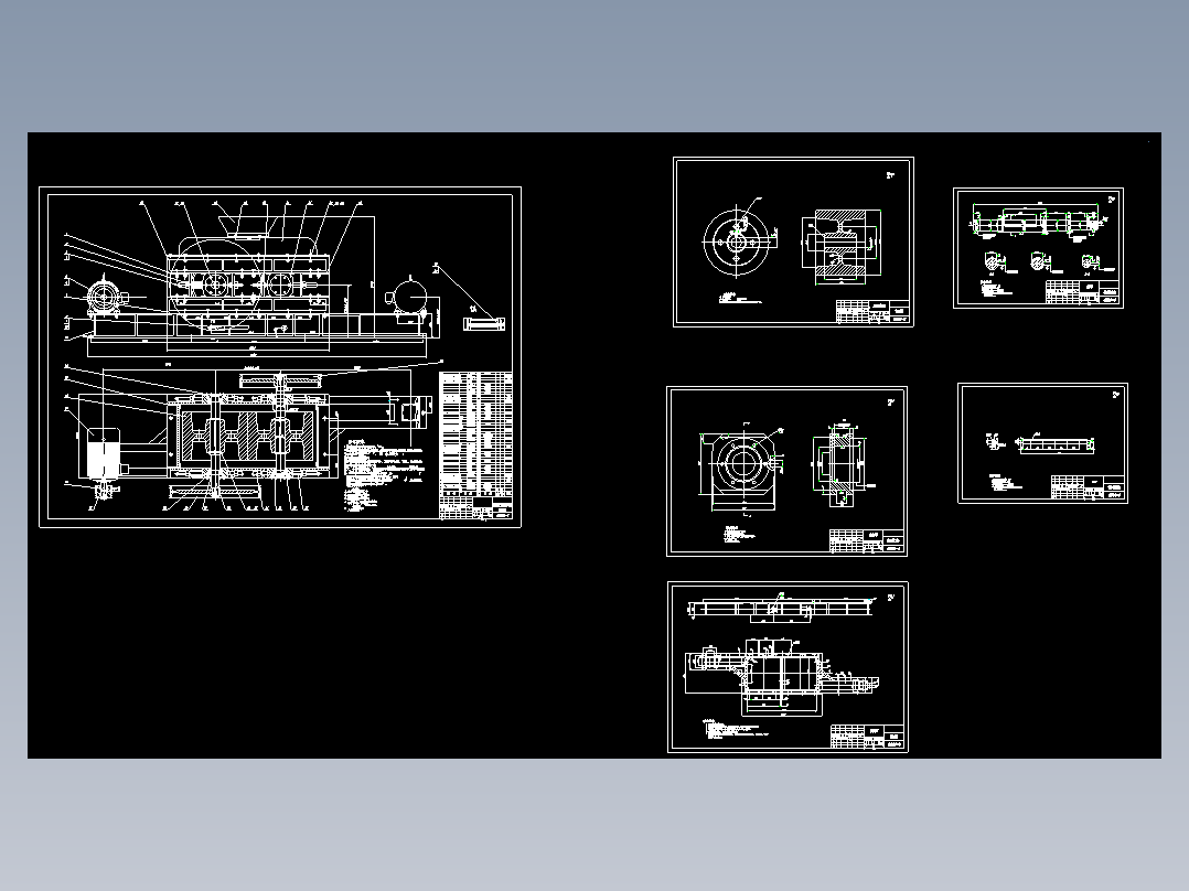 高速细碎对辊机一套图