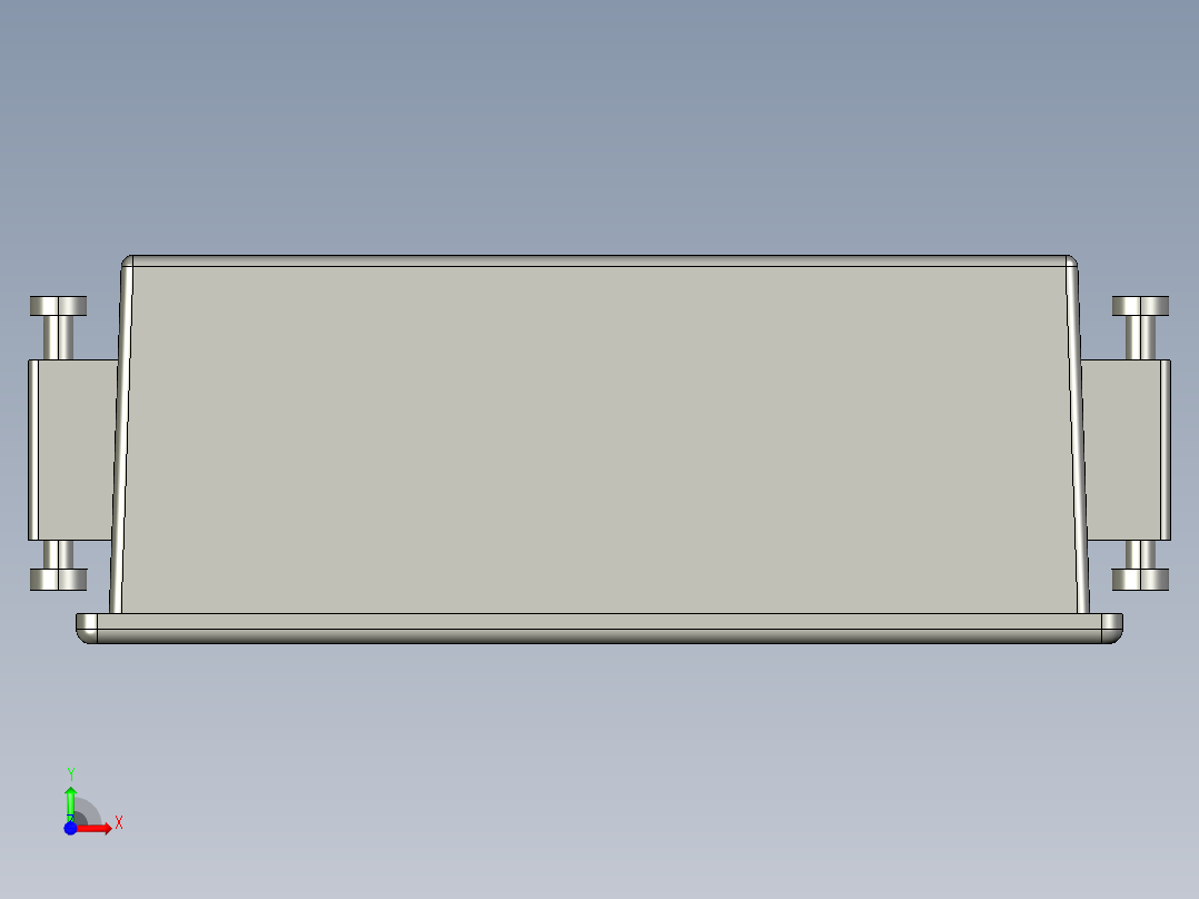 基恩士LS-7001_kc图纸模型前视图