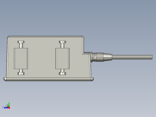 基恩士LS-7001_kc图纸模型右视缩略图
